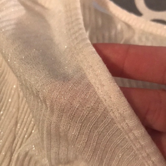 Ruched Sparkle Top NWOT - Picture 7 of 7